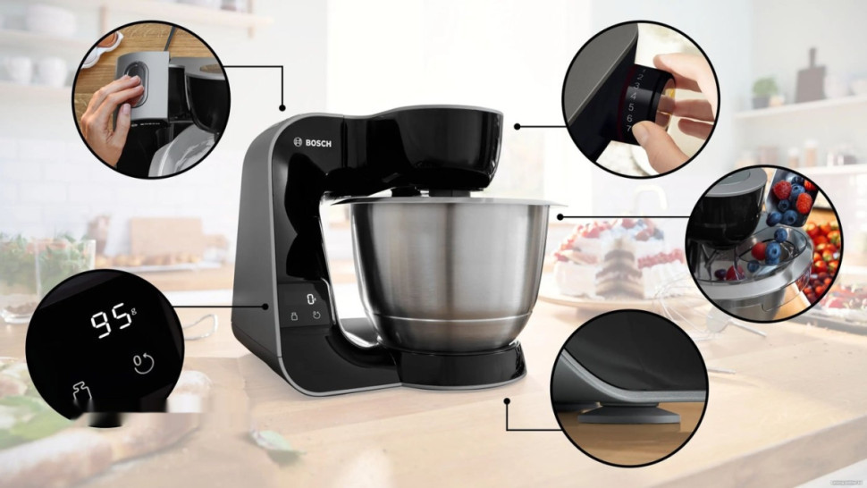 Кухонный комбайн Bosch MUM5XC4E Кухонный комбайн Bosch MUM5XC4E