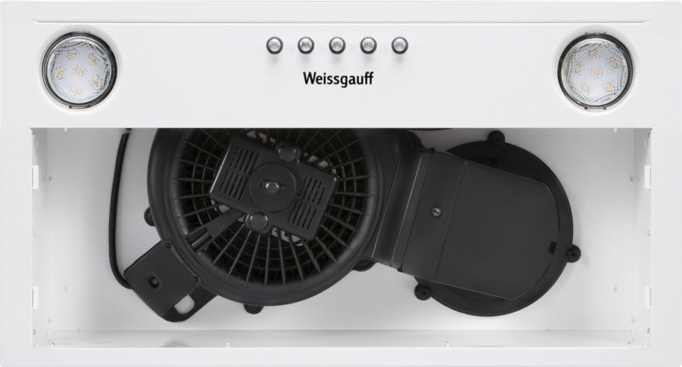 Вытяжка Weissgauff ALPHA 45 PB WH Вытяжка Weissgauff ALPHA 45 PB WH