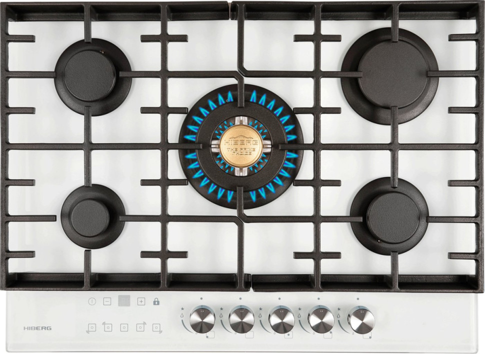 Варочная панель HIBERG VM 7155 W Варочная панель HIBERG VM 7155 W