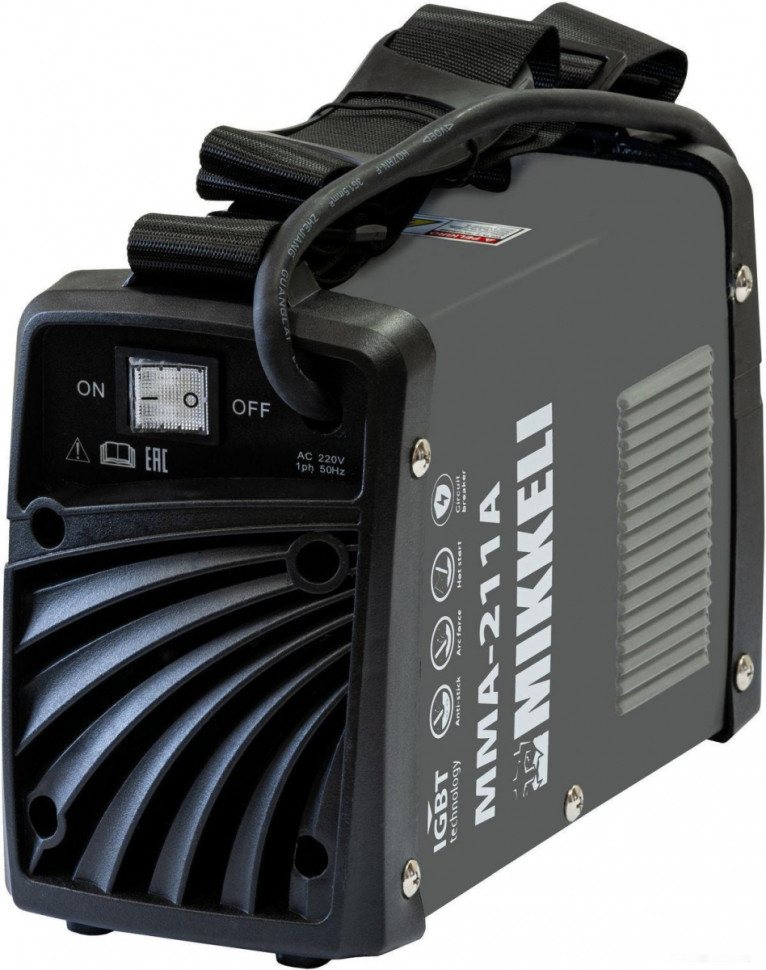 Сварочный инвертор Mikkeli MMA-211A Сварочный инвертор Mikkeli MMA-211A