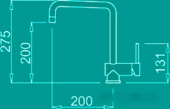 Смеситель Elleci Senna G52 Bianco Pietra Смеситель Elleci Senna G52 Bianco Pietra