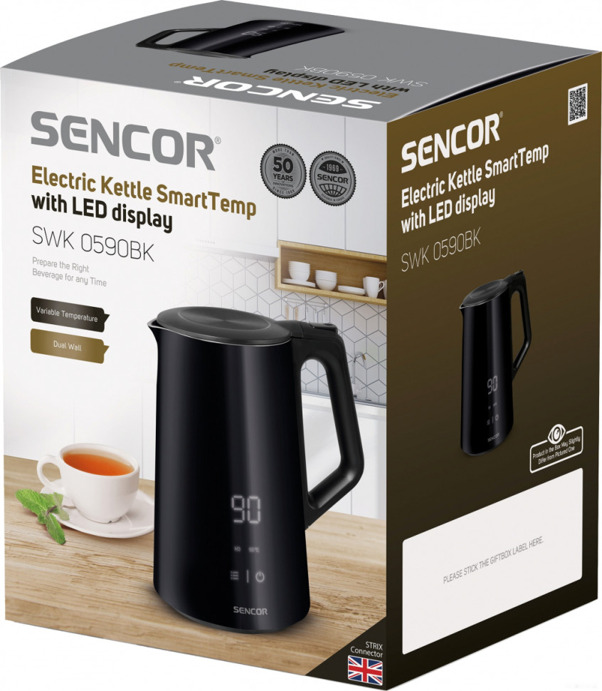 Электрический чайник Sencor SWK 0590BK Электрический чайник Sencor SWK 0590BK