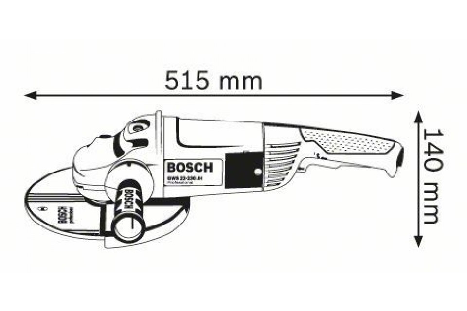 Угловая шлифмашина Bosch GWS 22-180 H Professional Угловая шлифмашина Bosch GWS 22-180 H Professional