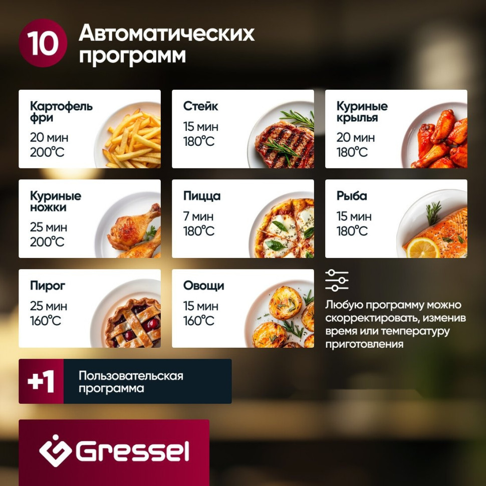 Аэрогриль Gressel GAF-1823