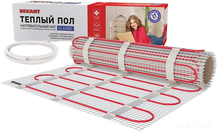 Теплый пол Rexant Classic RNX-15.0-2250 15 кв.м. 2250 Вт