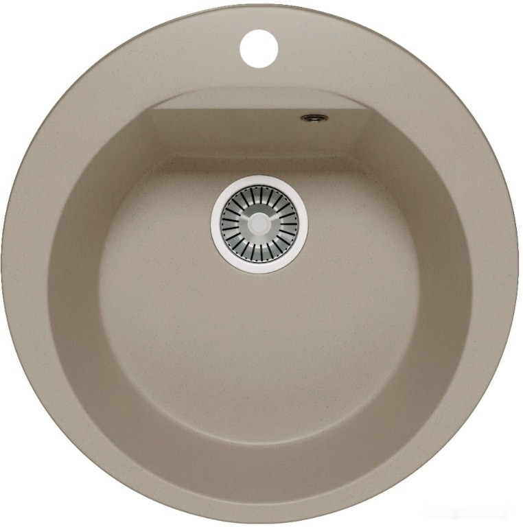 Кухонная мойка Polygran Atol-520 (серый 14)