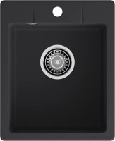 Кухонная мойка GranFest QUARZ GF-UR-240 (черный)