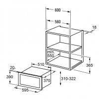Микроволновая печь CATA MW BI2505DCG WH