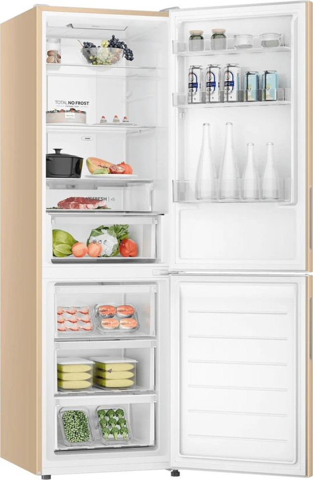 Холодильник с морозильником HAIER CEF536CGG