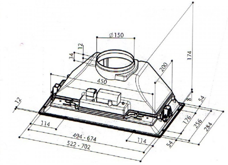 Вытяжка Faber Inka Smart HC X A70 Вытяжка Faber Inka Smart HC X A70
