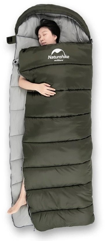 Спальный мешок Naturehike U150 NH20MSD07 6927595764398 (хаки 190 L) Спальный мешок Naturehike U150 NH20MSD07 6927595764398 (хаки 190 L)