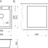 Кухонная мойка Granula GR-4651 (базальт) Кухонная мойка Granula GR-4651 (базальт)
