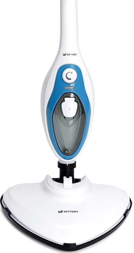 Пароочиститель Kitfort KT-1004-1 (голубой) Пароочиститель Kitfort KT-1004-1 (голубой)