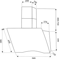 Вытяжка Exiteq EX-1116 black