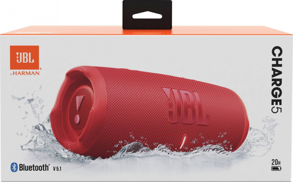 Портативная акустика JBL Charge 5 (красный) Портативная акустика JBL Charge 5 (красный)