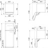 Холодильник Smeg FAB30LPB5 Холодильник Smeg FAB30LPB5