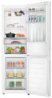 Холодильник с морозильником HAIER CEF536CWG