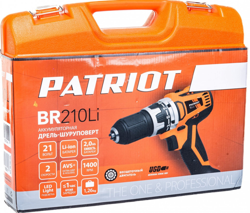 Дрель-шуруповерт Patriot BR 210Li Дрель-шуруповерт Patriot BR 210Li
