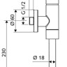 Панель смыва Schell Schellomat basic [024760699]