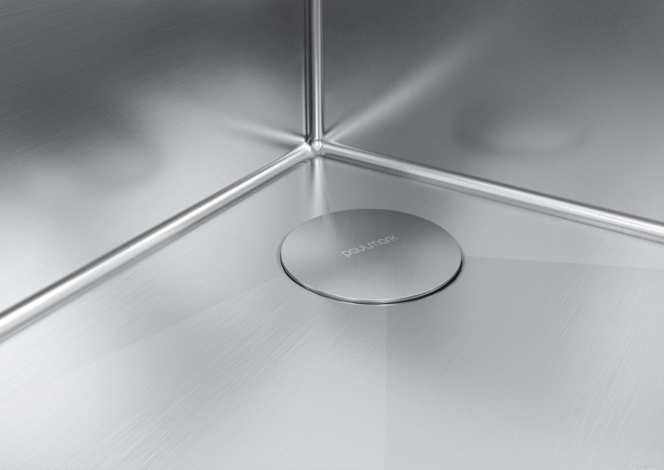 Кухонная мойка Paulmark NEXT-SKEW-740 PM887444-BS Кухонная мойка Paulmark NEXT-SKEW-740 PM887444-BS