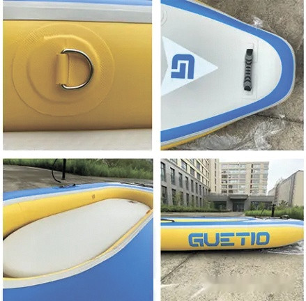 Надувная лодка GUETIO GT305KAY Inflatable Single Seat Fishing Kayak Надувная лодка GUETIO GT305KAY Inflatable Single Seat Fishing Kayak