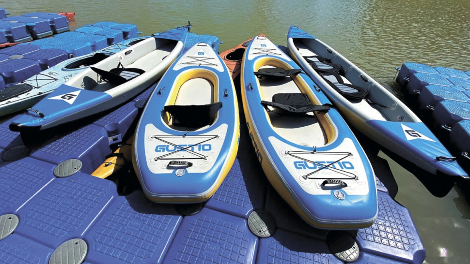 Надувная лодка GUETIO GT305KAY Inflatable Single Seat Fishing Kayak Надувная лодка GUETIO GT305KAY Inflatable Single Seat Fishing Kayak