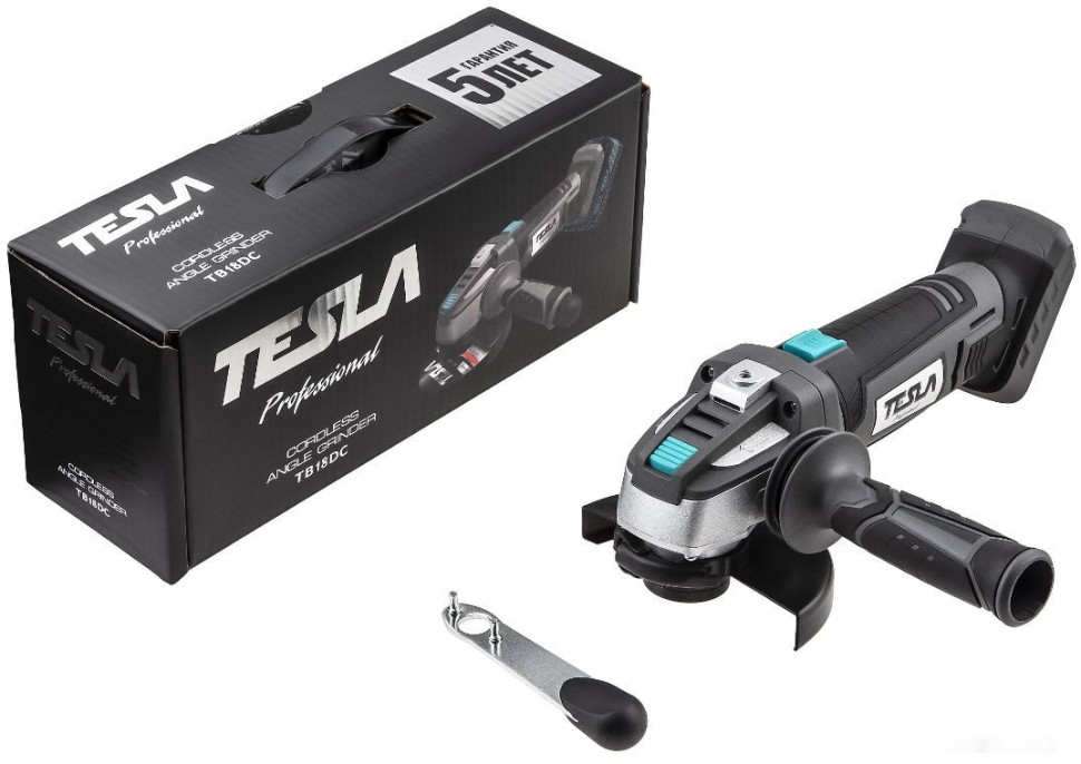Угловая шлифмашина Tesla TB18DC TO (без АКБ, без ЗУ) Угловая шлифмашина Tesla TB18DC TO (без АКБ, без ЗУ)