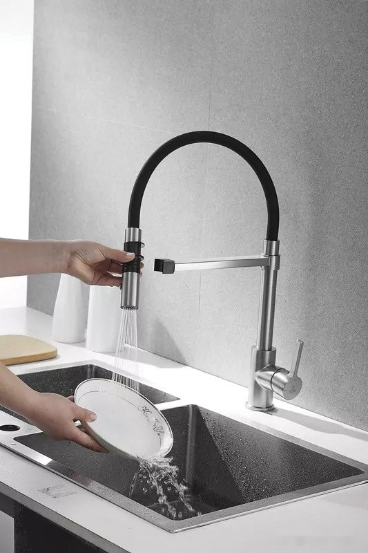 Смеситель Rose R133L (сатин) Смеситель Rose R133L (сатин)