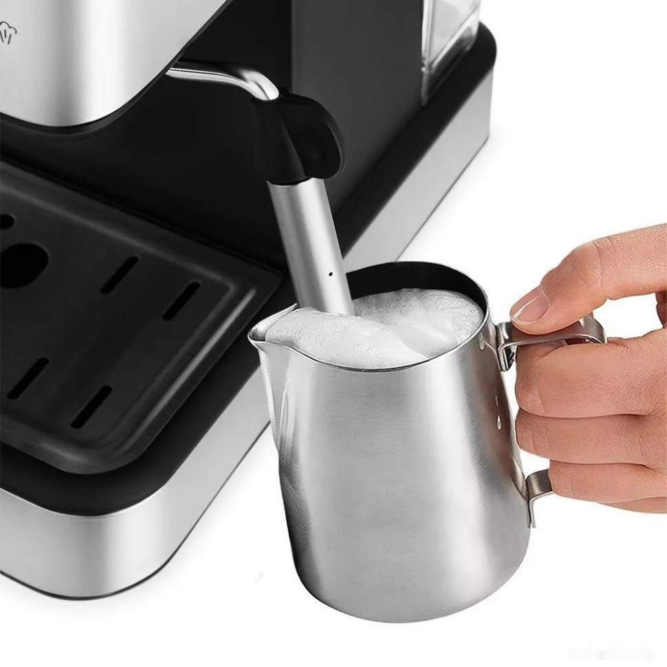 Рожковая бойлерная кофеварка Kitfort KT-7103 Рожковая бойлерная кофеварка Kitfort KT-7103