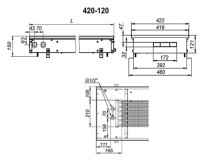 Радиатор Techno Usual KVZ 420-120-1600