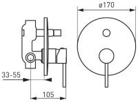 Смеситель Ferro Fiesta BFI7P
