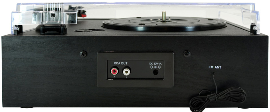 Виниловый проигрыватель Ritmix LP-190B (серый)