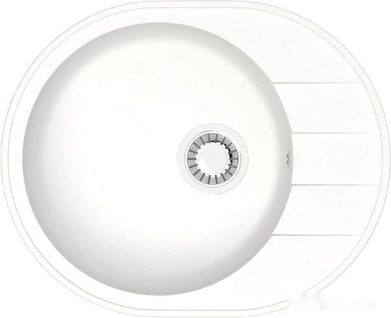 Кухонная мойка Berge BR-6201 (белый матовый)