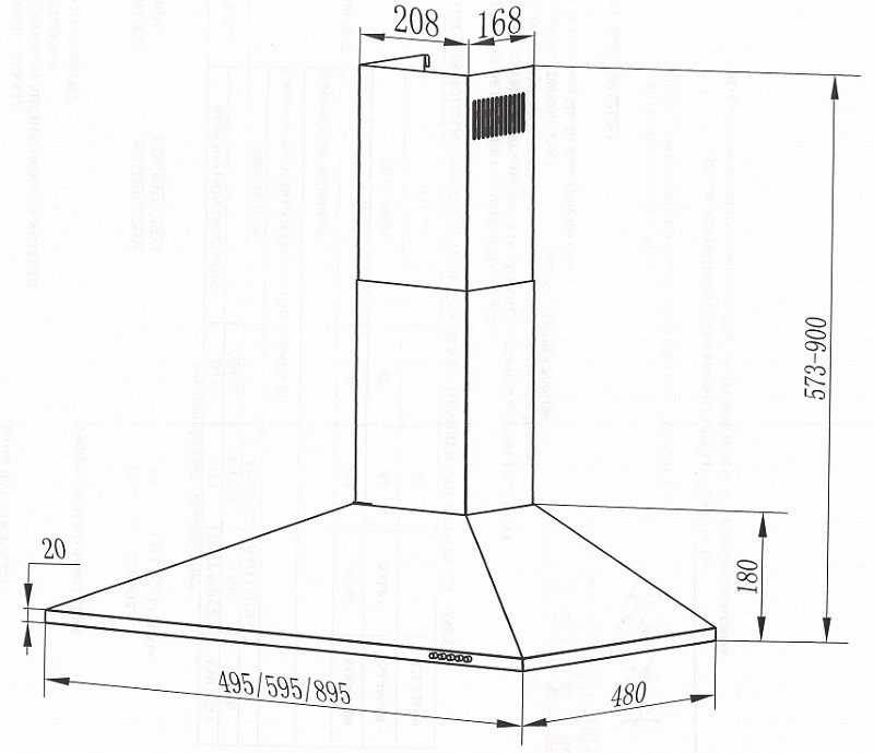Вытяжка Maunfeld CORK 60 белый Вытяжка Maunfeld CORK 60 белый