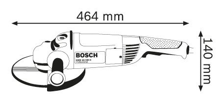 Угловая шлифмашина Bosch GWS 24-180 H Professional Угловая шлифмашина Bosch GWS 24-180 H Professional