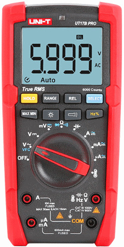 Мультиметр UNI-T UT17B PRO (13-0088)