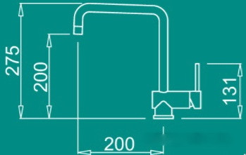 Смеситель Elleci Senna G54 Nero Pietra Смеситель Elleci Senna G54 Nero Pietra