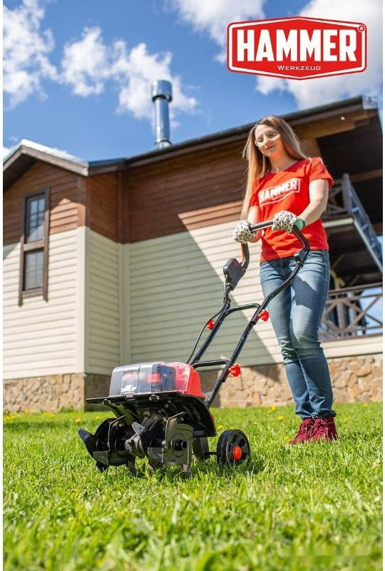 Мотокультиватор Hammer RT40V (без АКБ) Мотокультиватор Hammer RT40V (без АКБ)