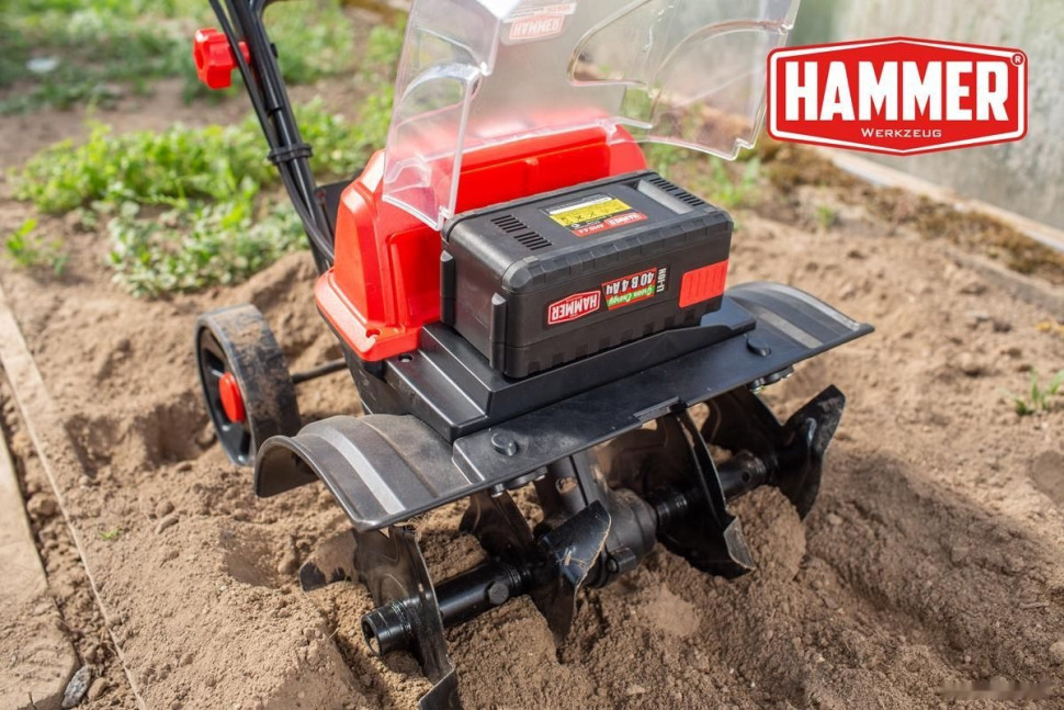 Мотокультиватор Hammer RT40V (без АКБ) Мотокультиватор Hammer RT40V (без АКБ)