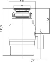 Измельчитель пищевых отходов Teka TR 34.1 V Type [40197111]