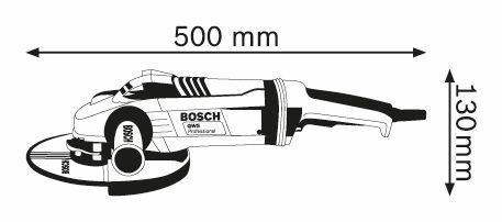 Угловая шлифмашина Bosch GWS 22-180 LVI Professional Угловая шлифмашина Bosch GWS 22-180 LVI Professional