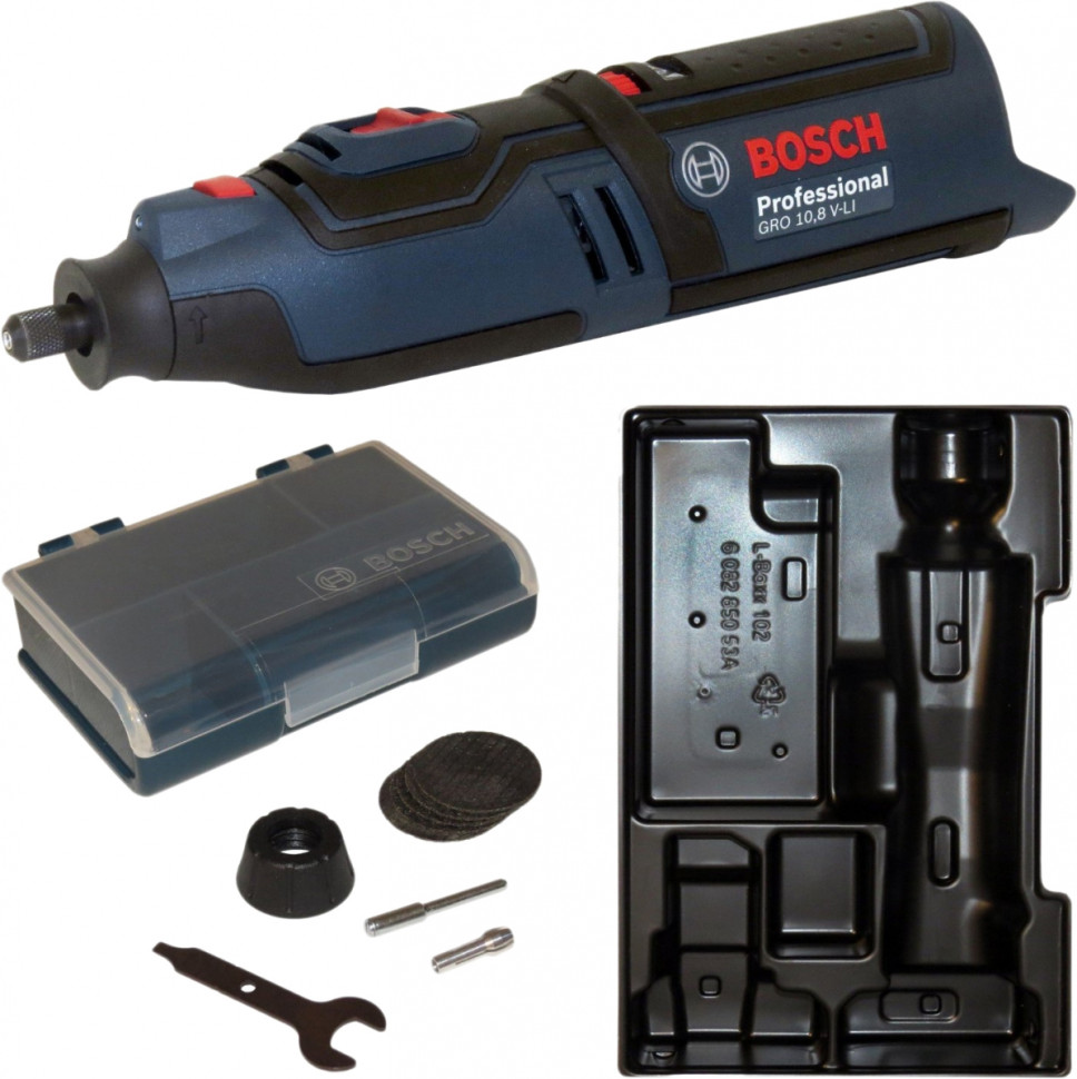 Гравер Bosch GRO 10.8 V-LI [06019C5000]