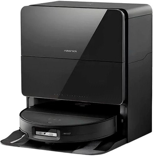 Робот-пылесос Roborock Robotic Vacuum Cleaner+Empty Wash Fill Dock S9 MaxV Ultra S90VER S9MVU52-02 (с русской озвучкой, черный)