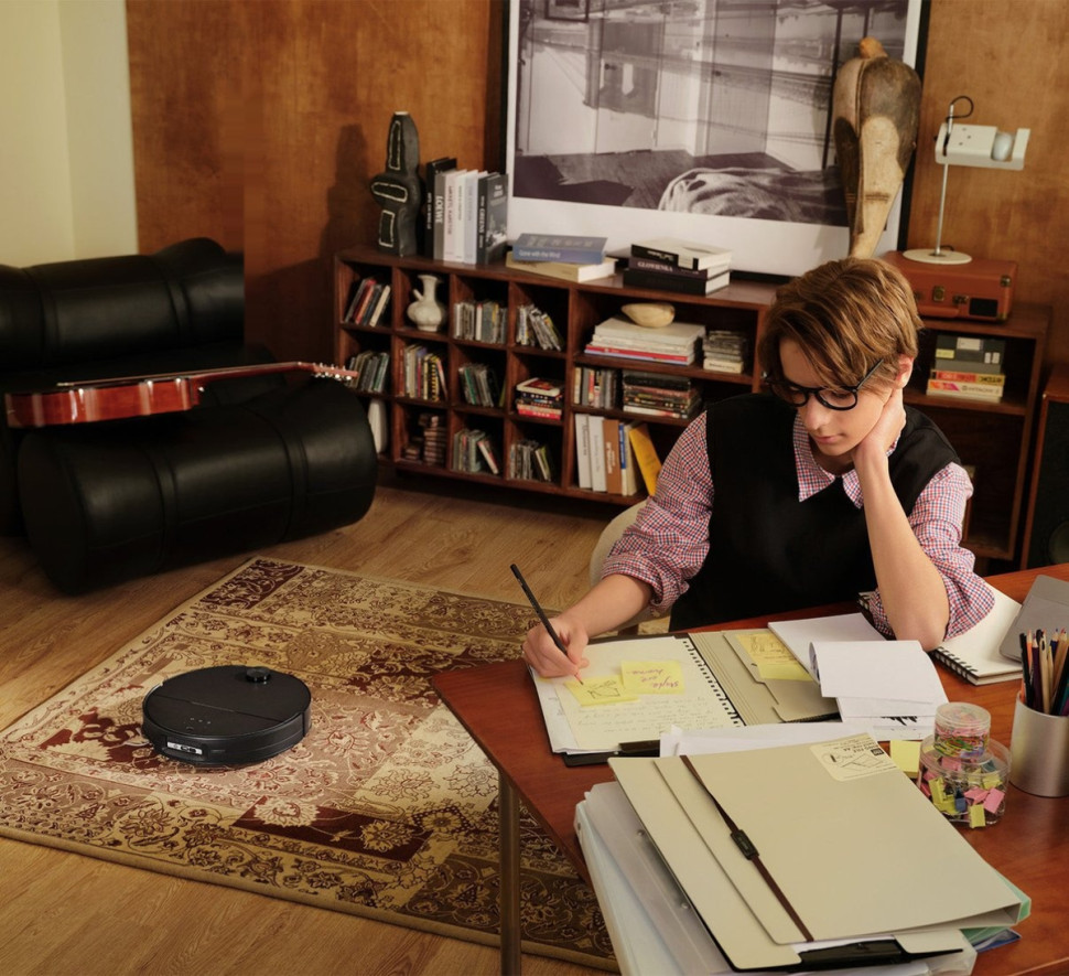 Робот-пылесос Roborock Robotic Vacuum Cleaner+Empty Wash Fill Dock S9 MaxV Ultra S90VER S9MVU52-02 (с русской озвучкой, черный) Робот-пылесос Roborock Robotic Vacuum Cleaner+Empty Wash Fill Dock S9 MaxV Ultra S90VER S9MVU52-02 (с русской озвучкой, черный)