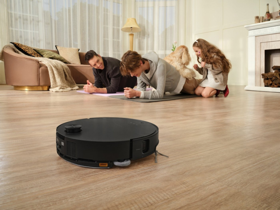 Робот-пылесос Roborock Robotic Vacuum Cleaner+Empty Wash Fill Dock S9 MaxV Ultra S90VER S9MVU52-02 (с русской озвучкой, черный) Робот-пылесос Roborock Robotic Vacuum Cleaner+Empty Wash Fill Dock S9 MaxV Ultra S90VER S9MVU52-02 (с русской озвучкой, черный)