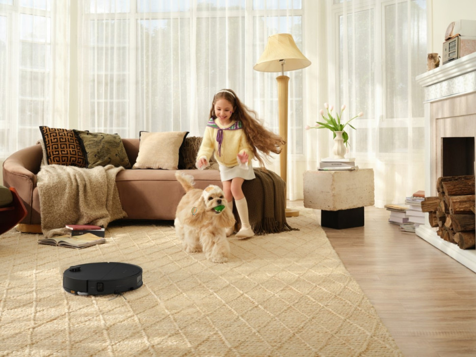 Робот-пылесос Roborock Robotic Vacuum Cleaner+Empty Wash Fill Dock S9 MaxV Ultra S90VER S9MVU52-02 (с русской озвучкой, черный) Робот-пылесос Roborock Robotic Vacuum Cleaner+Empty Wash Fill Dock S9 MaxV Ultra S90VER S9MVU52-02 (с русской озвучкой, черный)