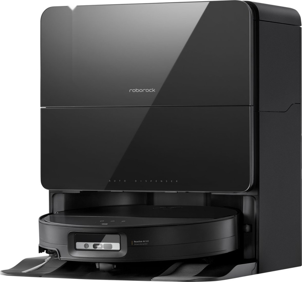 Робот-пылесос Roborock Robotic Vacuum Cleaner+Empty Wash Fill Dock S9 MaxV Ultra S90VER S9MVU52-02 (с русской озвучкой, черный) Робот-пылесос Roborock Robotic Vacuum Cleaner+Empty Wash Fill Dock S9 MaxV Ultra S90VER S9MVU52-02 (с русской озвучкой, черный)