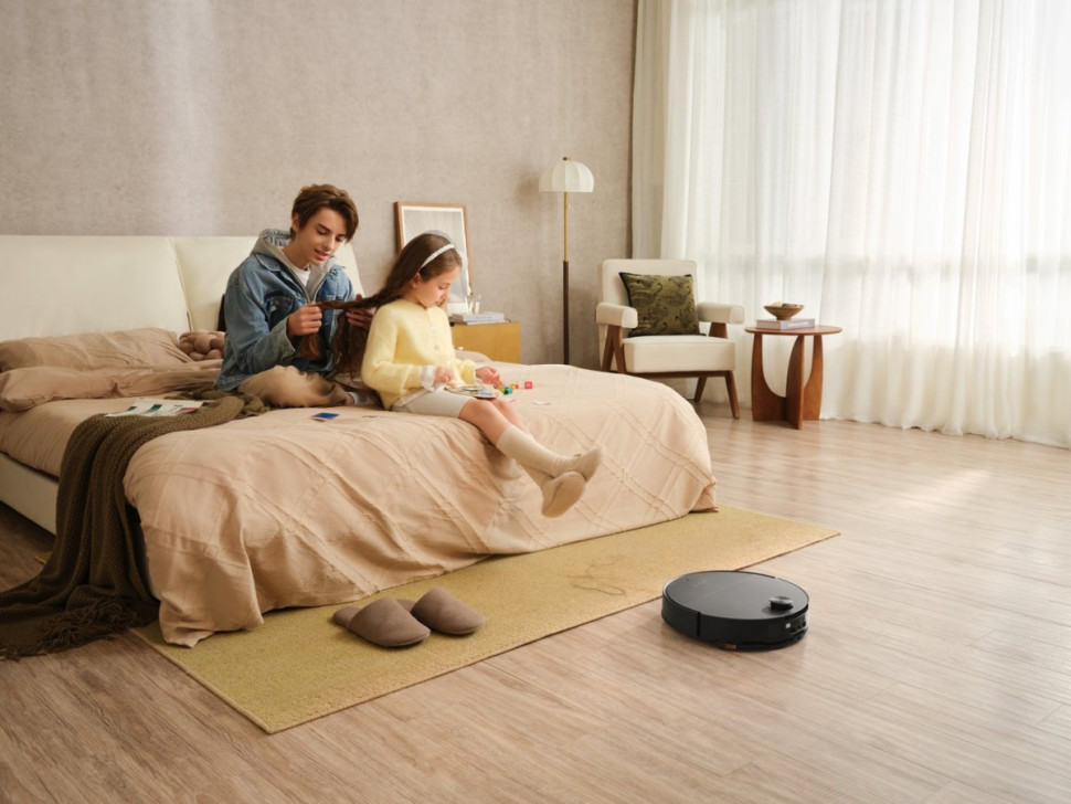 Робот-пылесос Roborock Robotic Vacuum Cleaner+Empty Wash Fill Dock S9 MaxV Ultra S90VER S9MVU52-02 (с русской озвучкой, черный) Робот-пылесос Roborock Robotic Vacuum Cleaner+Empty Wash Fill Dock S9 MaxV Ultra S90VER S9MVU52-02 (с русской озвучкой, черный)