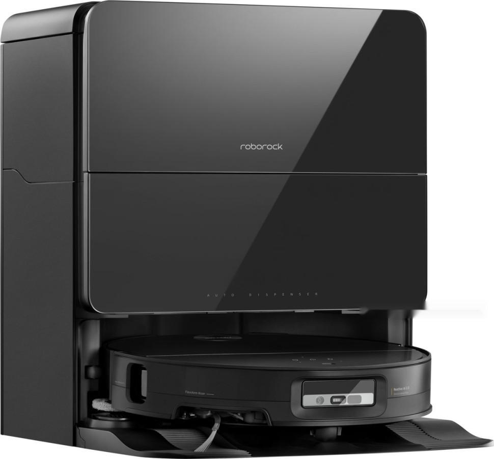 Робот-пылесос Roborock Robotic Vacuum Cleaner+Empty Wash Fill Dock S9 MaxV Ultra S90VER S9MVU52-02 (с русской озвучкой, черный) Робот-пылесос Roborock Robotic Vacuum Cleaner+Empty Wash Fill Dock S9 MaxV Ultra S90VER S9MVU52-02 (с русской озвучкой, черный)