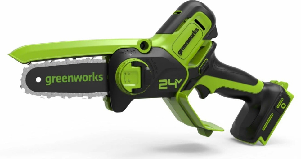 Электропила цепная Greenworks G24MCS10 / 2008207 (без АКБ и ЗУ) Электропила цепная Greenworks G24MCS10 / 2008207 (без АКБ и ЗУ)